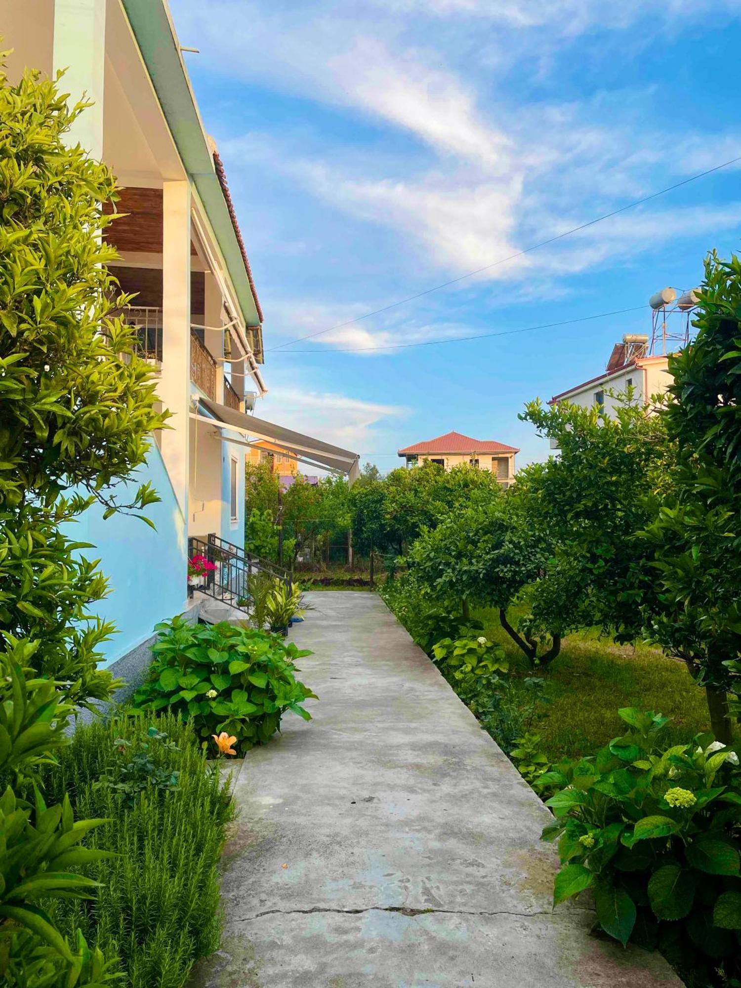 Mia Guest House - Entire Home With Balcony & Garden Divjake Exterior foto
